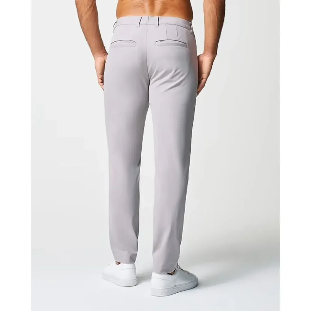 State & Liberty Athletic Fit Stretch Tech Chino Pants Light Grey Men’s 29 Golf